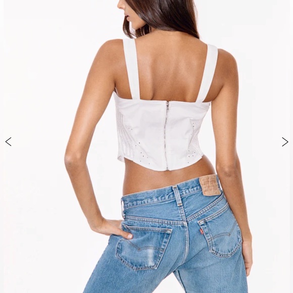 Brand new- White Layla corset style top - Picture 7 of 13